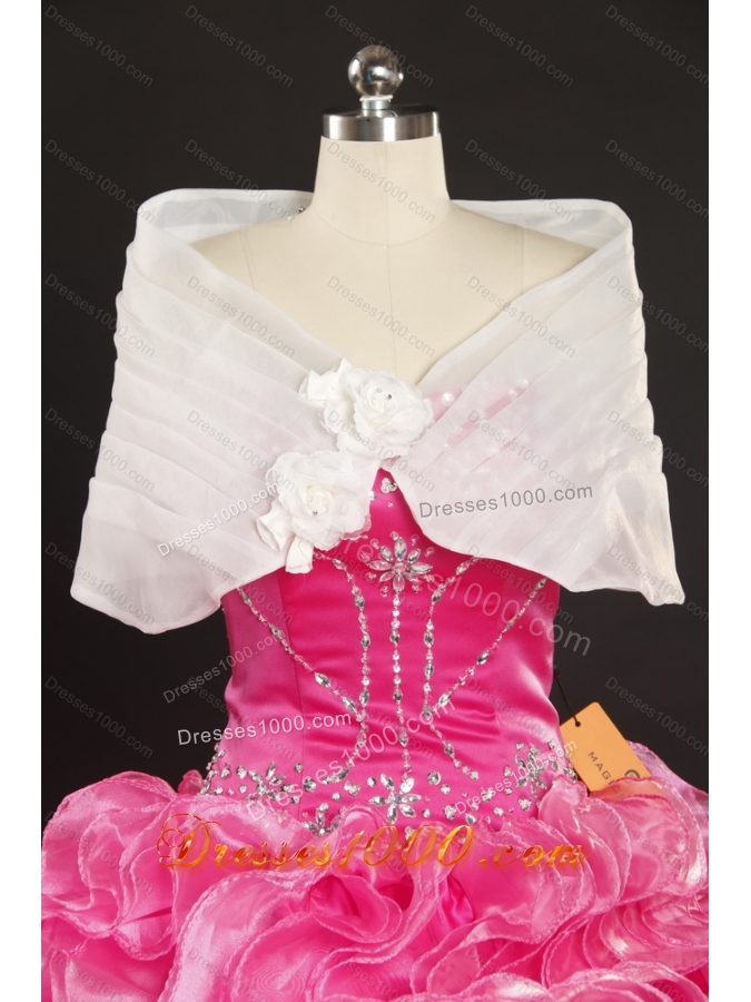 Top Selling 2015 Ruching Square Wedding Dress with Floor Length