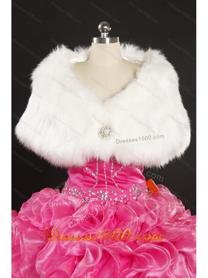 Top Selling Straps Wedding Dress with Paillette for 2015