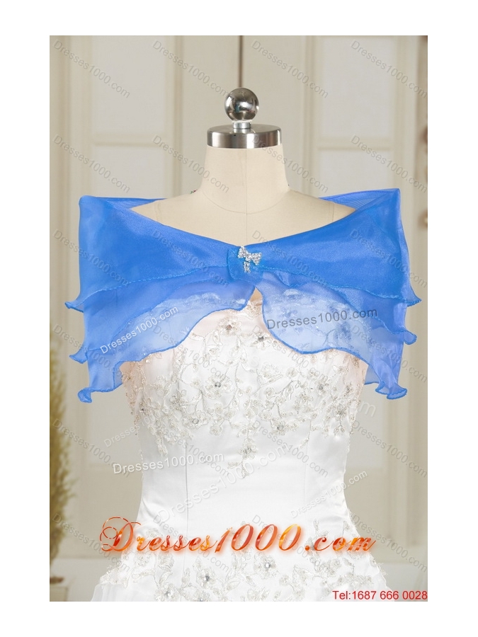 Most Popular Navy Blue Quinceanera Gown with Beading and Ruffles for 2015