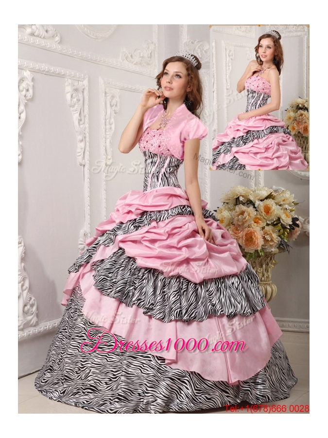 Perfect Ball Gown Strapless Quinceanera Gowns in Multi Color