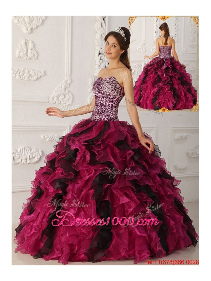 Summer Elegant Multi Color Ball Gown Floor Length Quinceanera Dresses