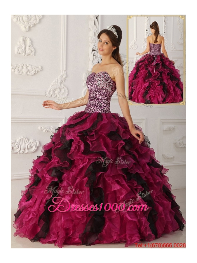 Summer Elegant Multi Color Ball Gown Floor Length Quinceanera Dresses