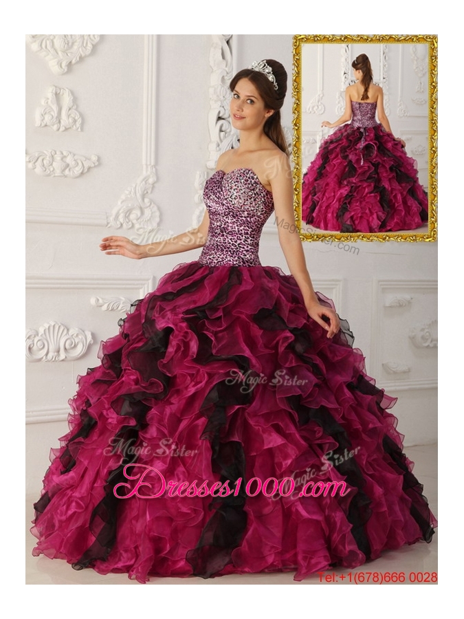Summer Elegant Multi Color Ball Gown Floor Length Quinceanera Dresses
