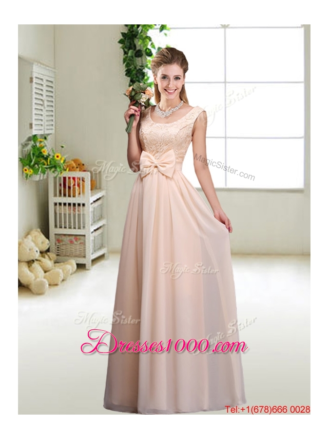 Beautiful Hand Made Flowers Prom Dresses with Column