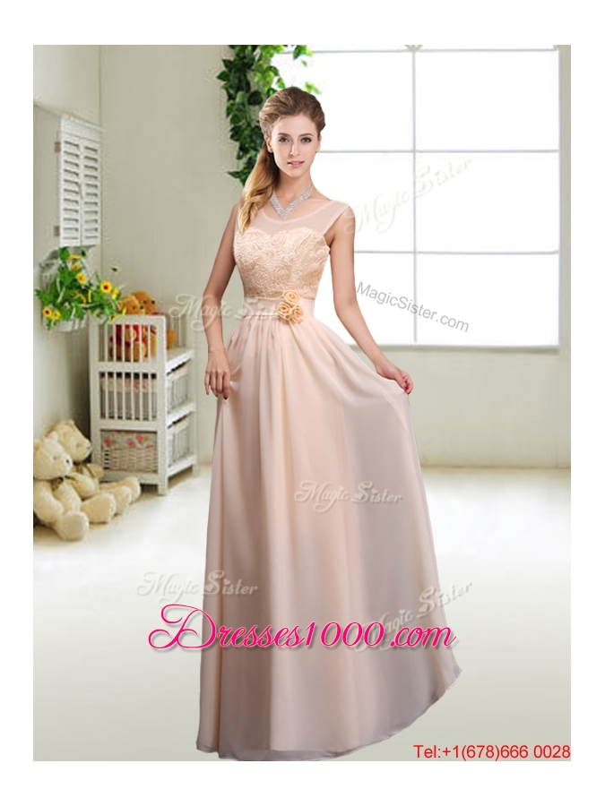 Cheap Laced Square Prom Dresses with Bowknot