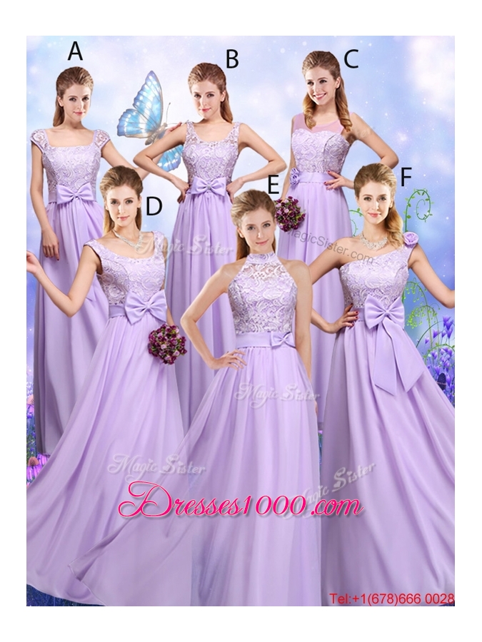 Comfortable Hand Made Flowers Prom Dresses with Lace