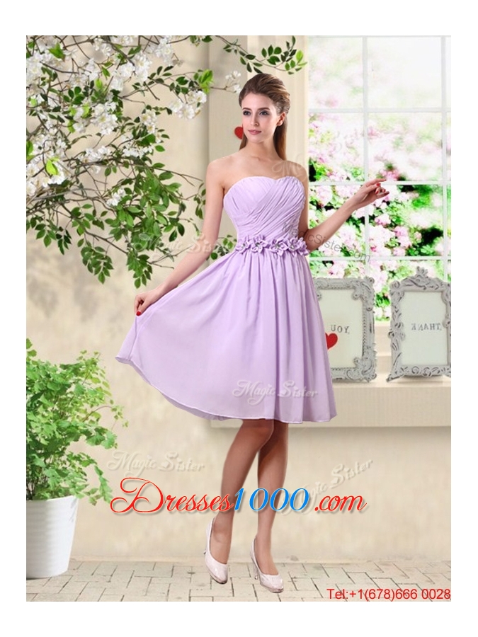 Decent Scoop Bowknot Prom Dresses with Cap Sleeves
