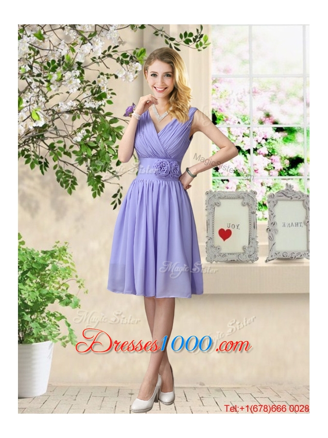 Pretty Strapless Chiffon Prom Dresses with High Low