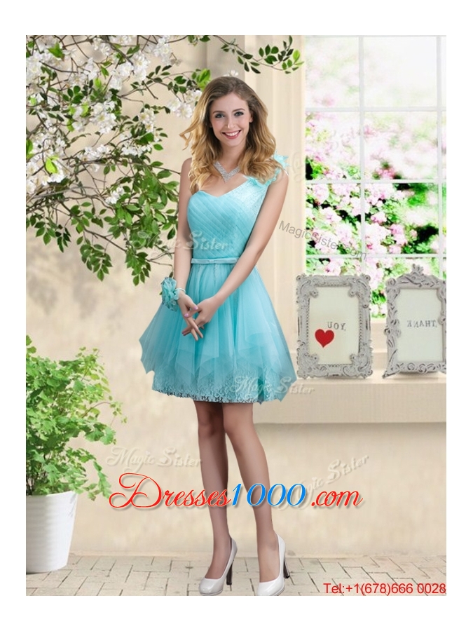 Beautiful Mini Length Prom Dresses with One Shoulder