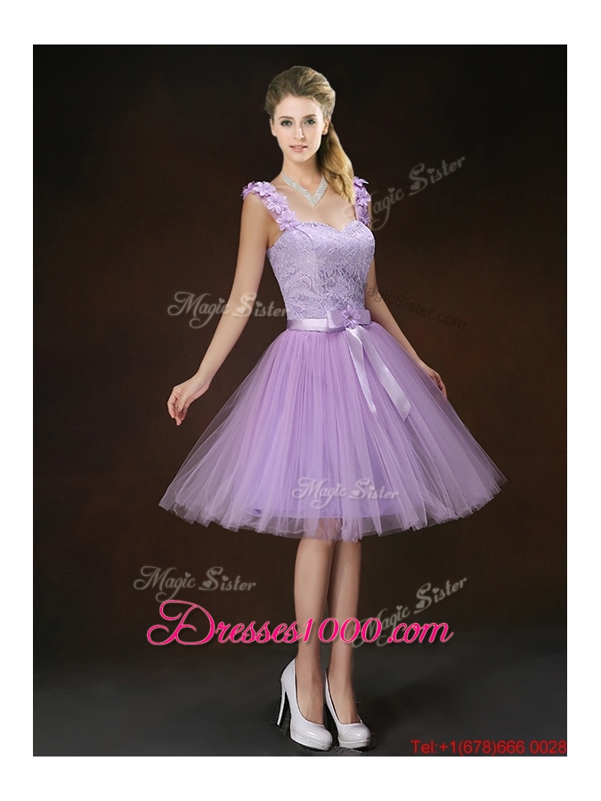 Popular Knee Length Prom Dresses with Halter Top