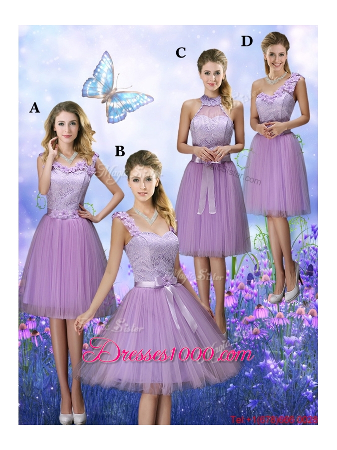 Popular Knee Length Prom Dresses with Halter Top