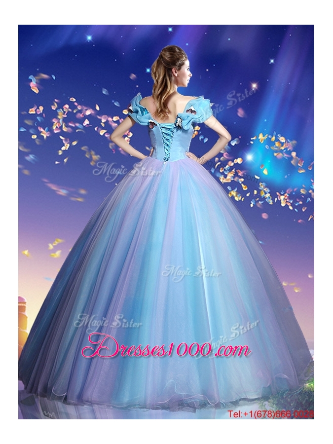 Gorgeous Off the Shoulder Quinceanera Dresses in Multi Color
