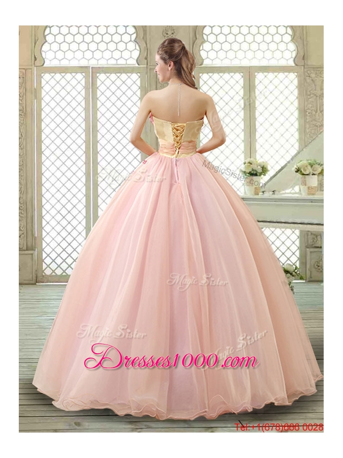 Popular Sweetheart Beading Quinceanera Dresses with Bowknot and Appliques