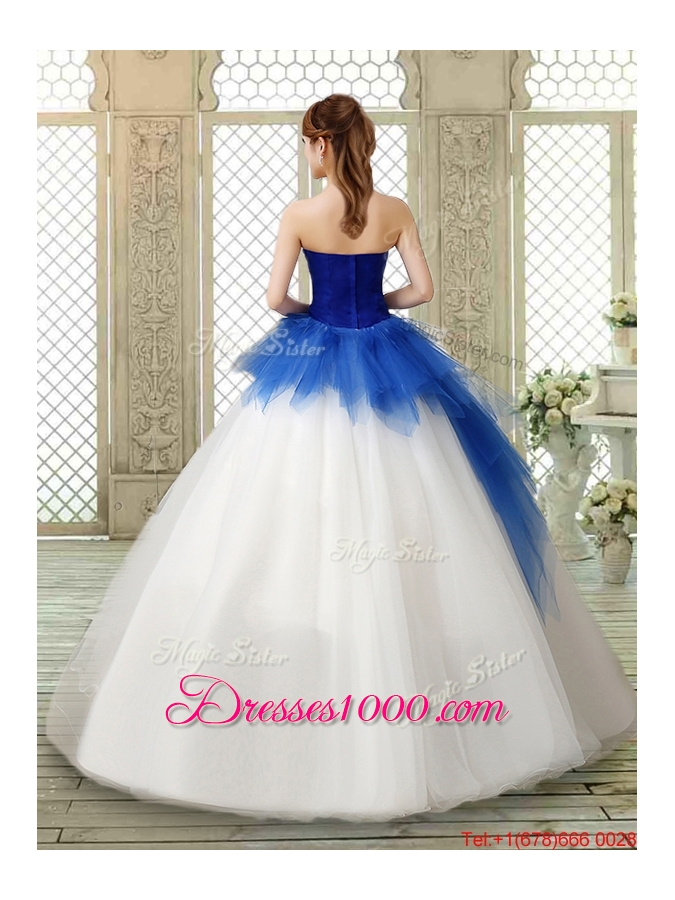 Popular Sweetheart Beading Quinceanera Gowns with Zipper Up