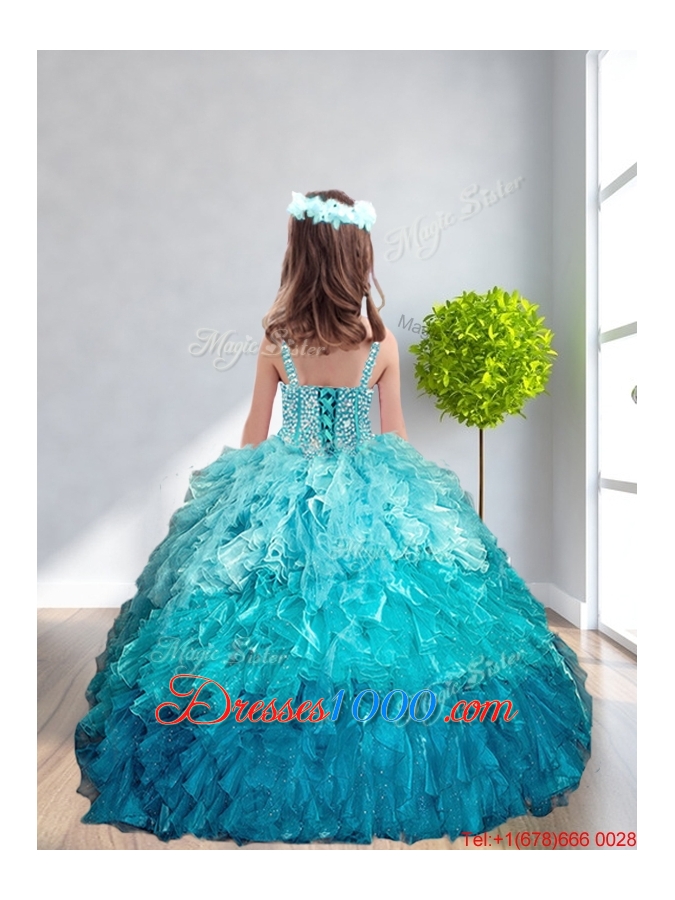 2015 Winter Beautiful Ball Gown Sweetheart Macthing Sister Dresses in Multi Color