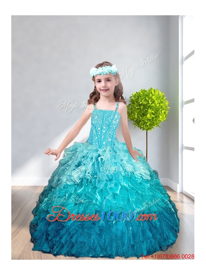 2015 Winter Beautiful Ball Gown Sweetheart Macthing Sister Dresses in Multi Color