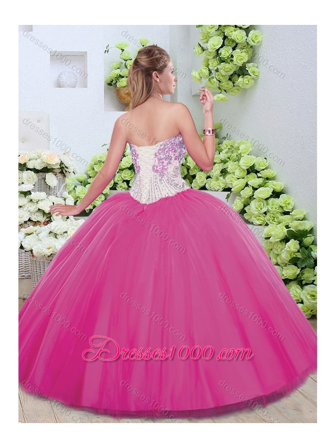 Elegant Ball Gown Sweetheart Quinceanera Dresses with Beading