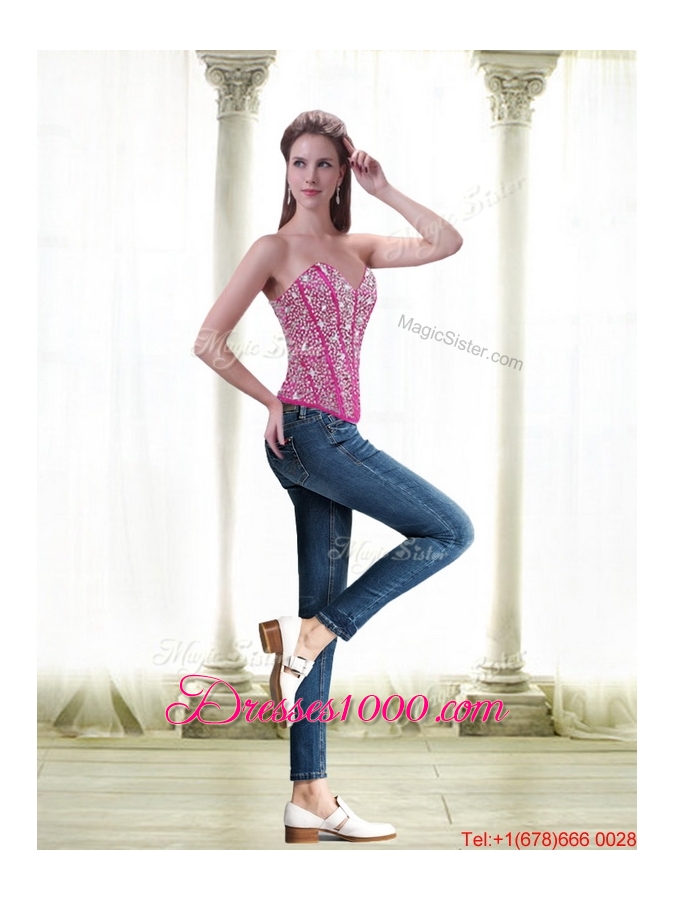 Most Popular Beading Sweetheart Tulle Quinceanera Dresses