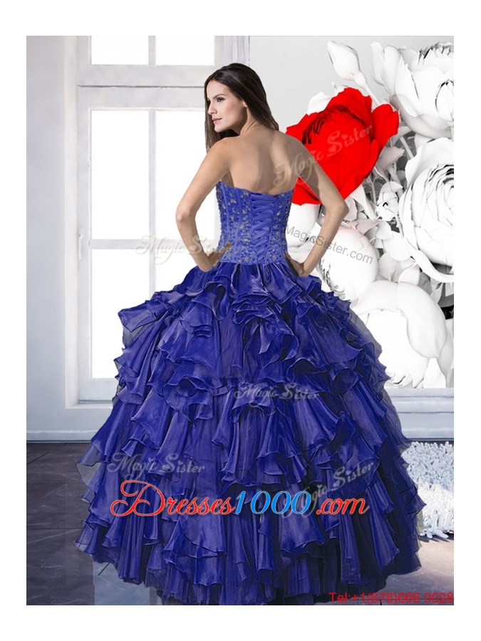 Beading and Ruffles Vestidos de Quinceanera