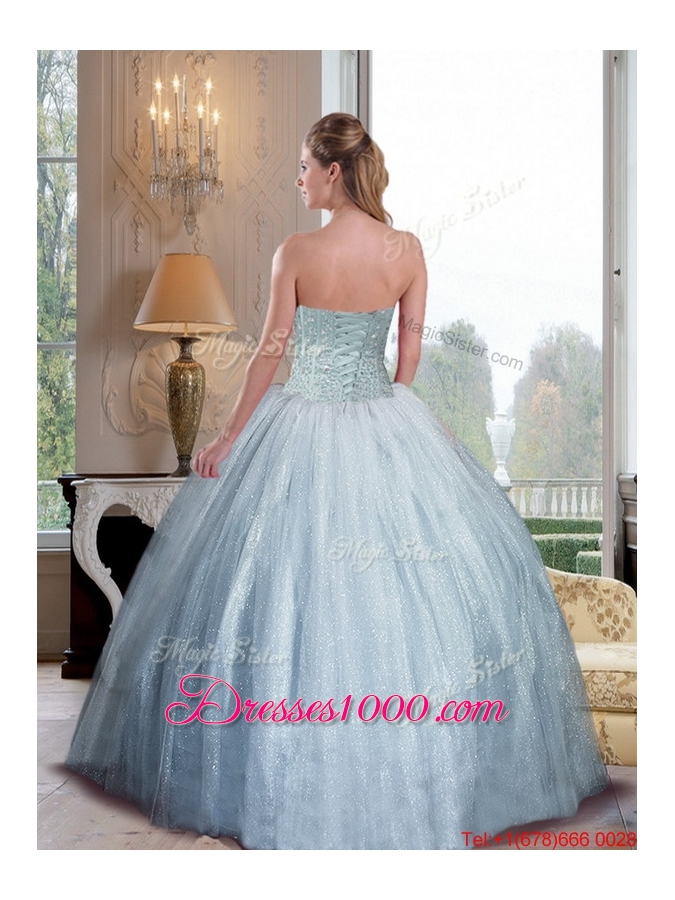 Elegant Sweetheart Ball Gown Quinceanera Dresses with Beading