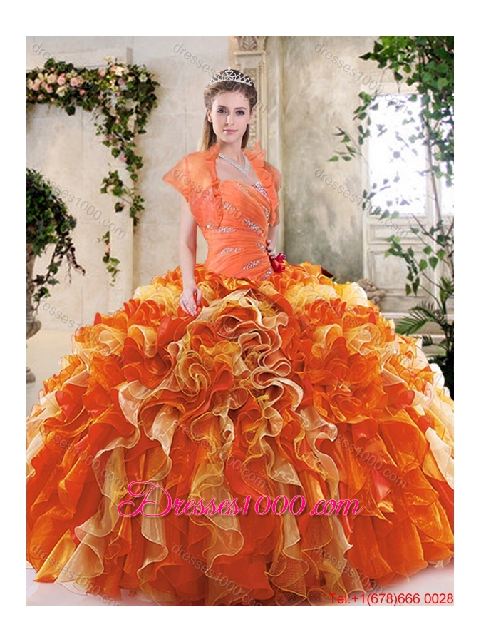 Exclusive Sweetheart Quinceanera Dresses with Zipper Up