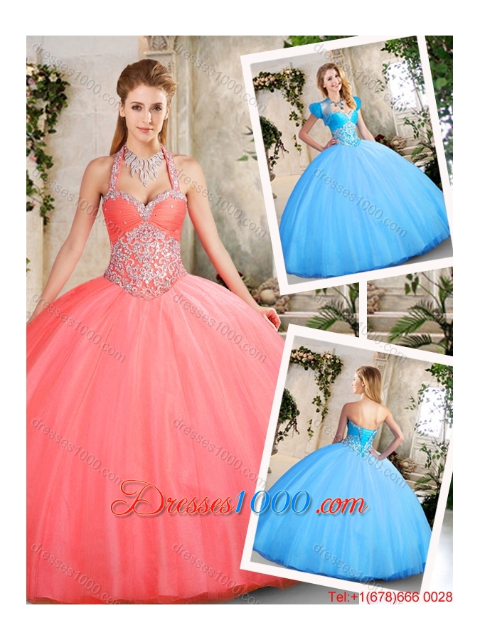 Latest Ball Gown Sweetheart Beading Quinceanera Dresses