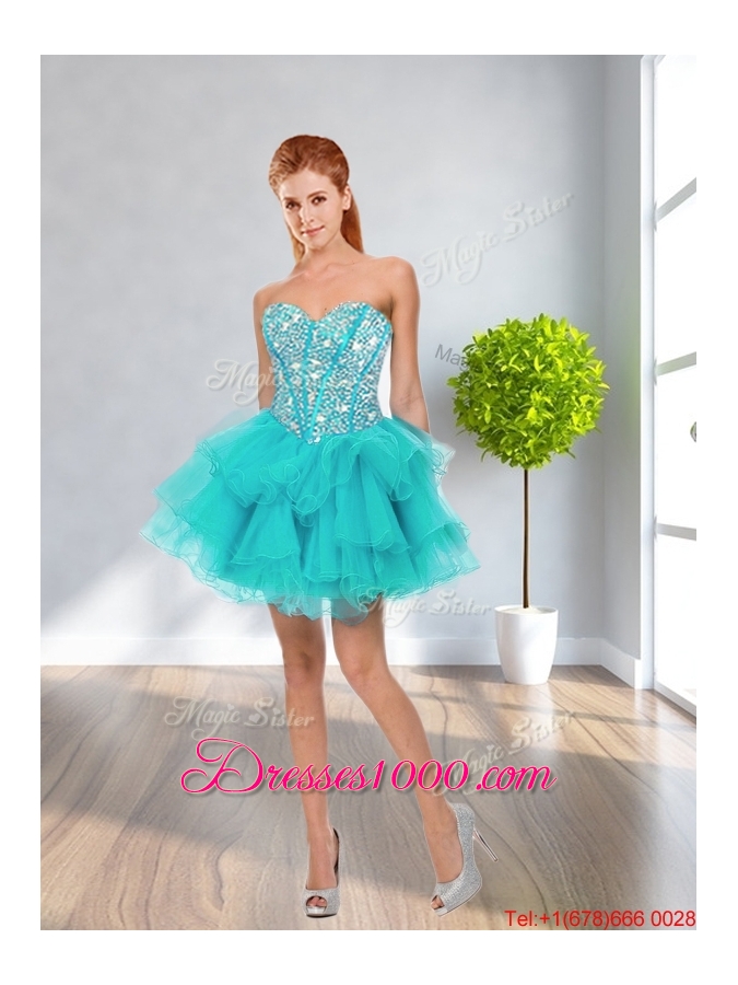 2016 Spring Pretty Sweetheart Detachable Quinceanera Dresses in Multi Color