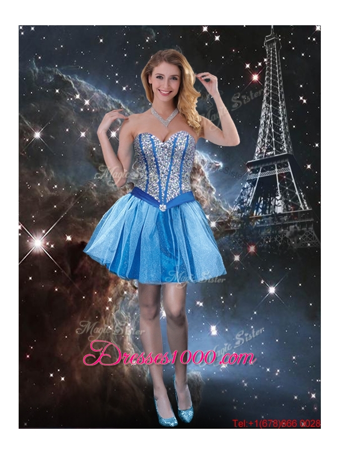 2016 Summer Beautiful Sweetheart Detachable Quinceanera Dresses with Beading and Pick Ups