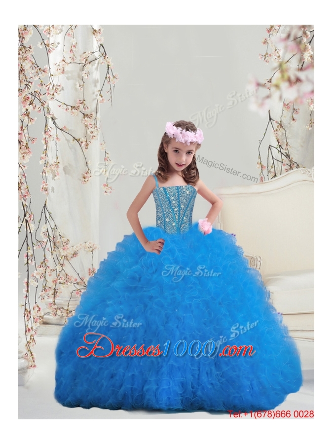 2016 Summer Discount Sweetheart Beaded and Ruffles Detachable Quinceanera Dresses