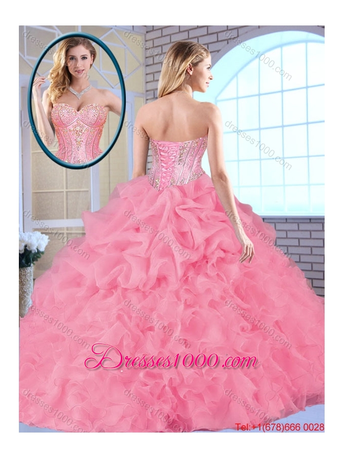 Classical Beading and Ruffles Quinceanera Gowns in Lavender