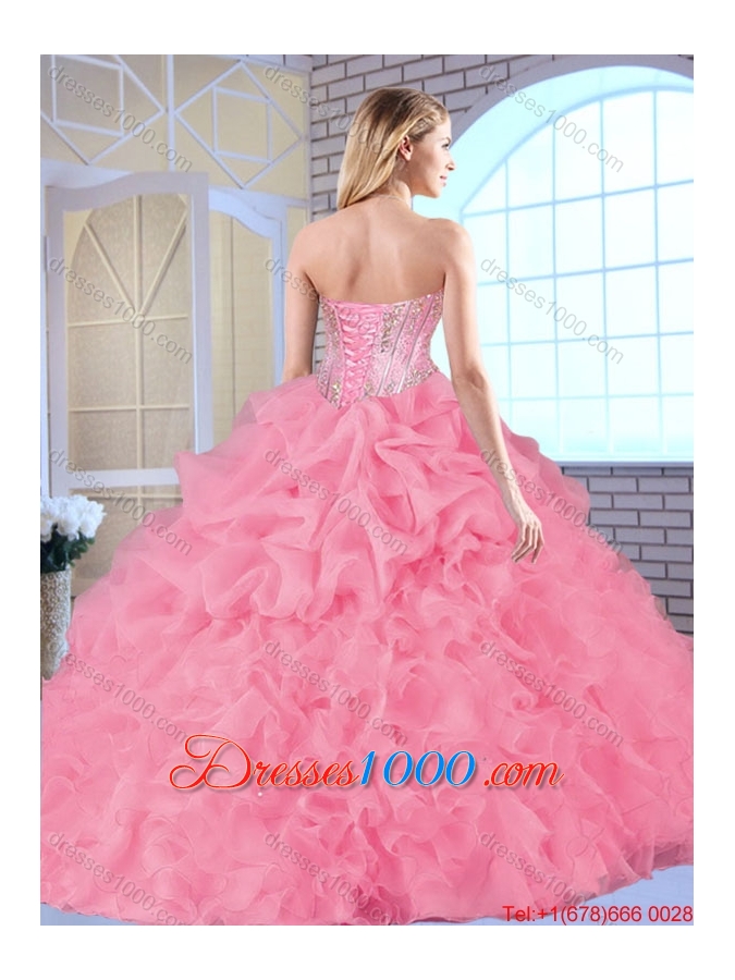 Fashionable Exclusive Sweetheart Quinceanera Dresses Beading and Ruffles
