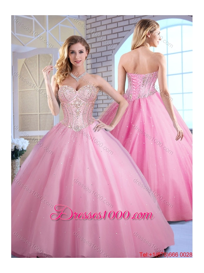Perfect Sweetheart Quinceanera Dresses Beading and Sequins