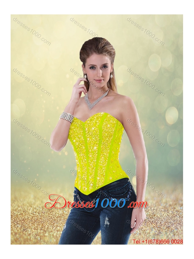 2016 Exclusive Beading and Pick Ups Quinceanera Dresses for Spring