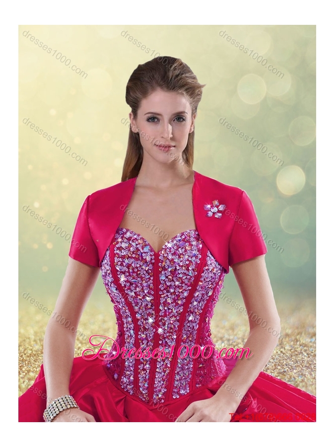 Classical 2016 Multi Color Detachable Quinceanera Gowns with Beading