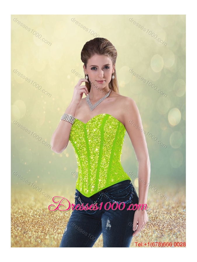 Classical Ball Gown Sweet 16 Dresses with Beading for 2016 Spring