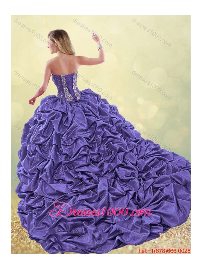Elegant Spring Detachable Quinceanera Dresses with Beading and Appliques
