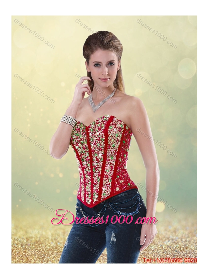 Luxurious Beading and Pick Ups Sweet 16 Dresses with Brush Train