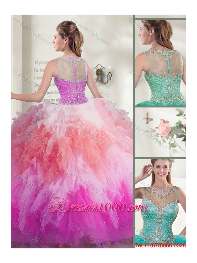 Best Scoop 2016 Spring Quinceanera Gowns in Multi Color