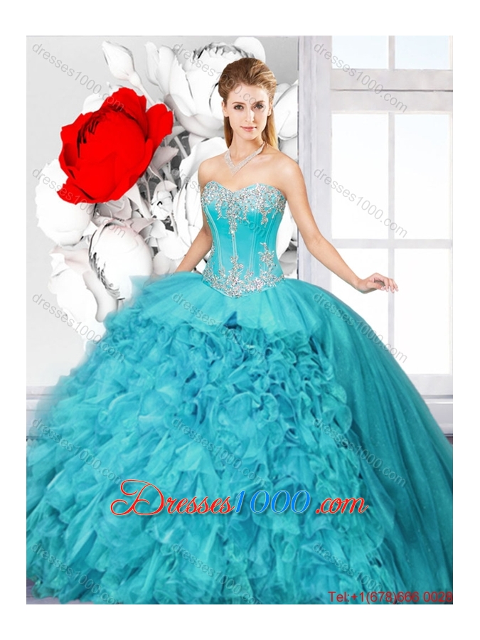 Best Selling Sweetheart Detachable Quinceanera Gowns with Beading