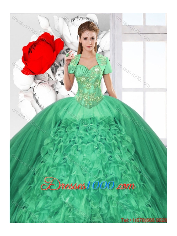 Hot Pink Affordable Detachable Sweet 16 Dresses with Beading