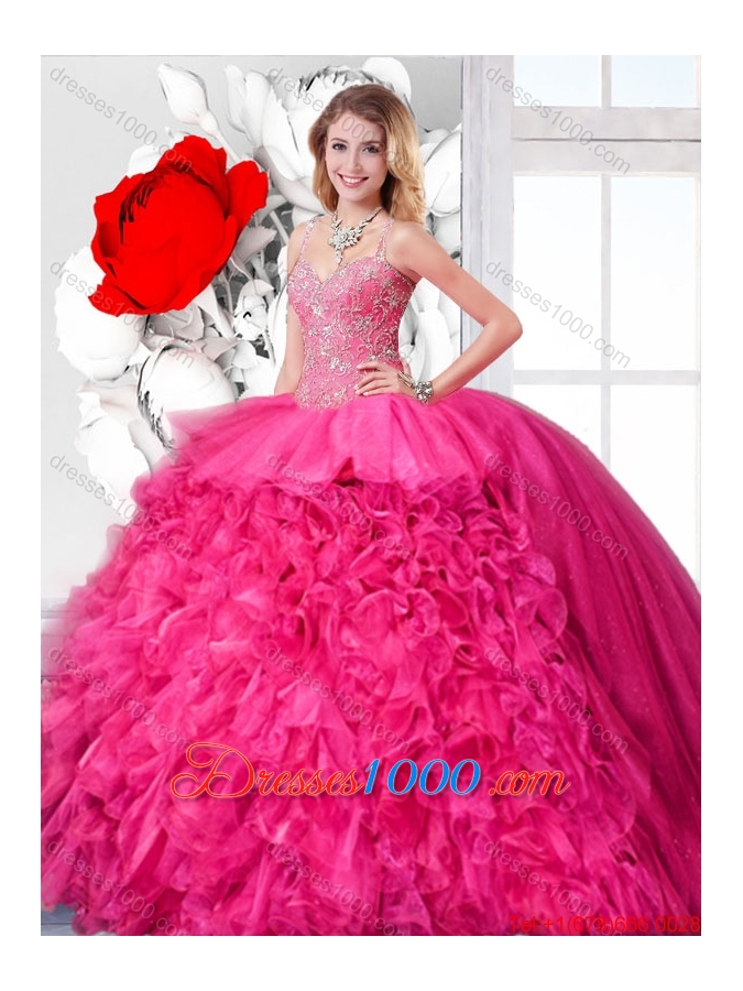 Latest Detachable Quinceanera Dresses with Beading and Ruffles