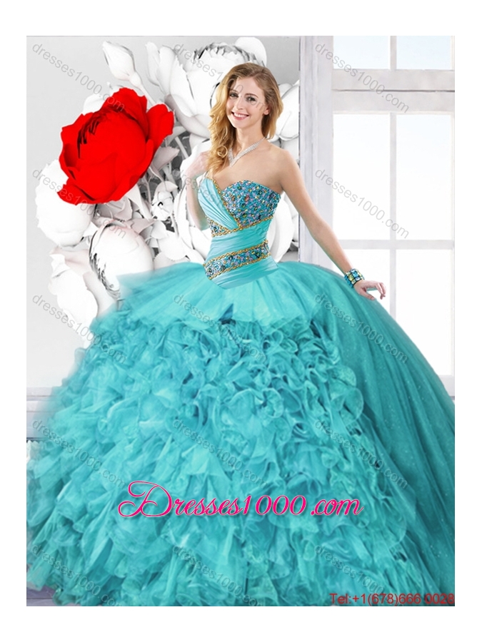 New Style Sweetheart Quinceanera Dresses with Lace Up