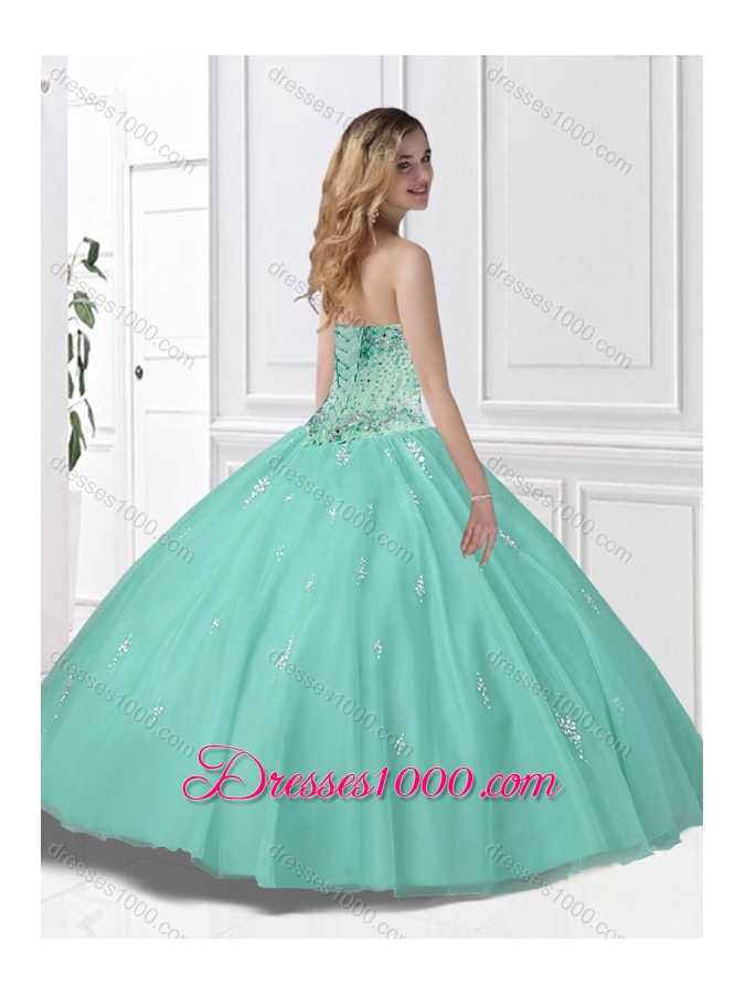2016 Spring Pretty Ball Gown Beading Princesita With Quinceanera Dresses