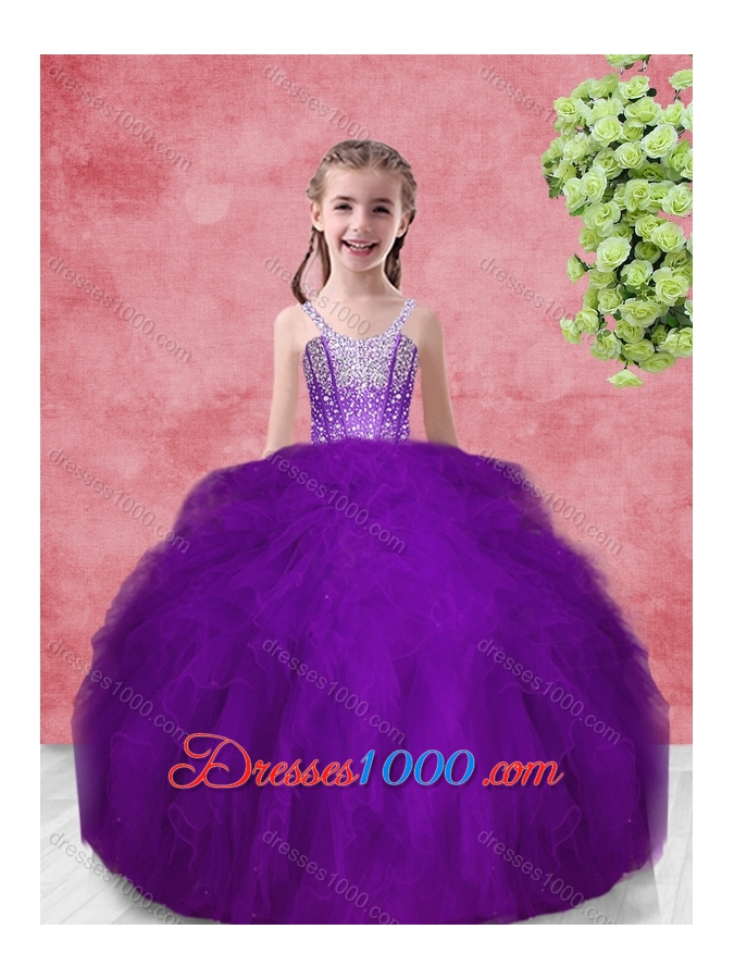 Hot Sale Wine Red Princesita With Quinceanera Dresses with Beading and Ruffles
