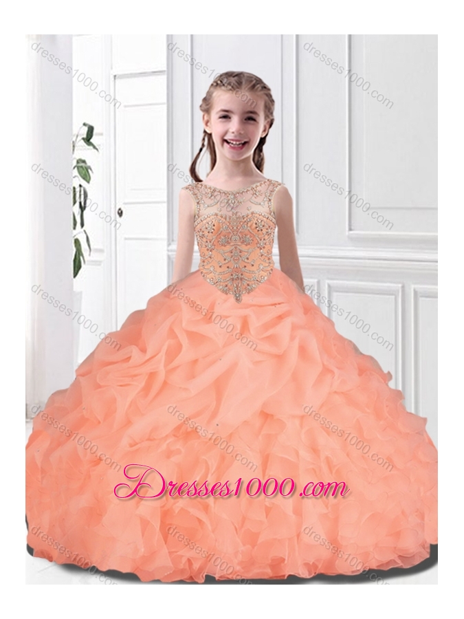 Inexpensive Scoop Princesita With Quinceanera Dresses with Beading for Fall
