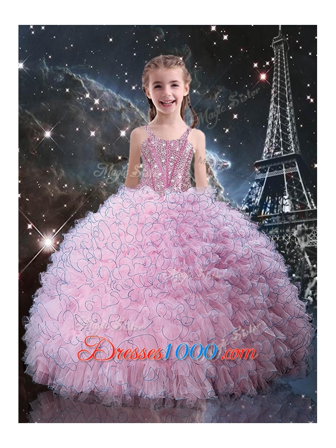 2016 Beautiful Princesita With Quinceanera Dresses with Beading and Ruffles