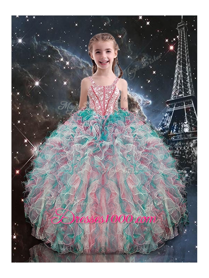 Fashionable Ball Gown Princesita With Quinceanera Dresses with Beading and Ruffles