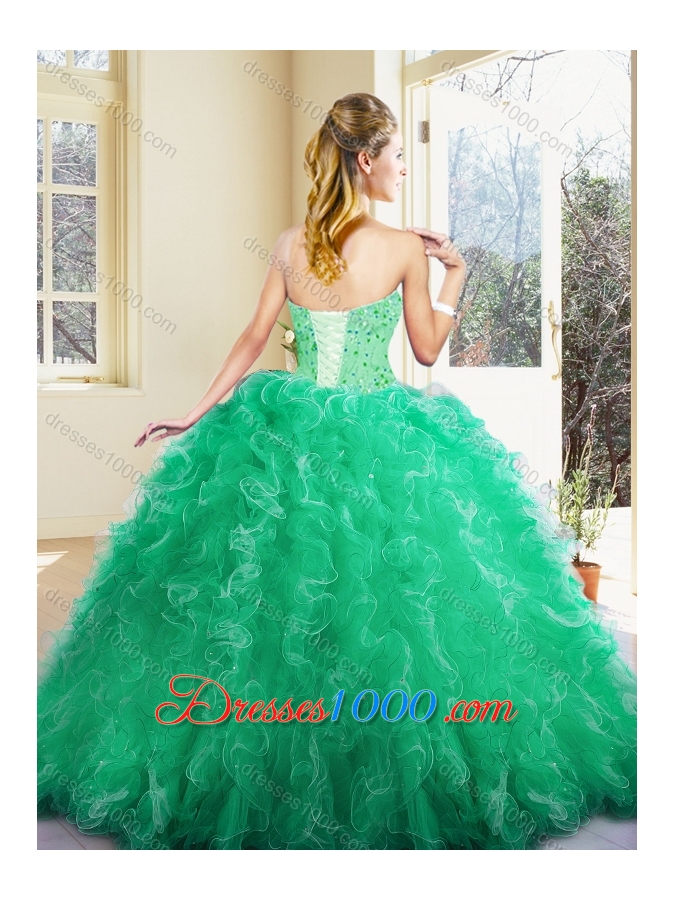 Pretty Ball Gown Quinceanera Dresses with Ruffles for Fall
