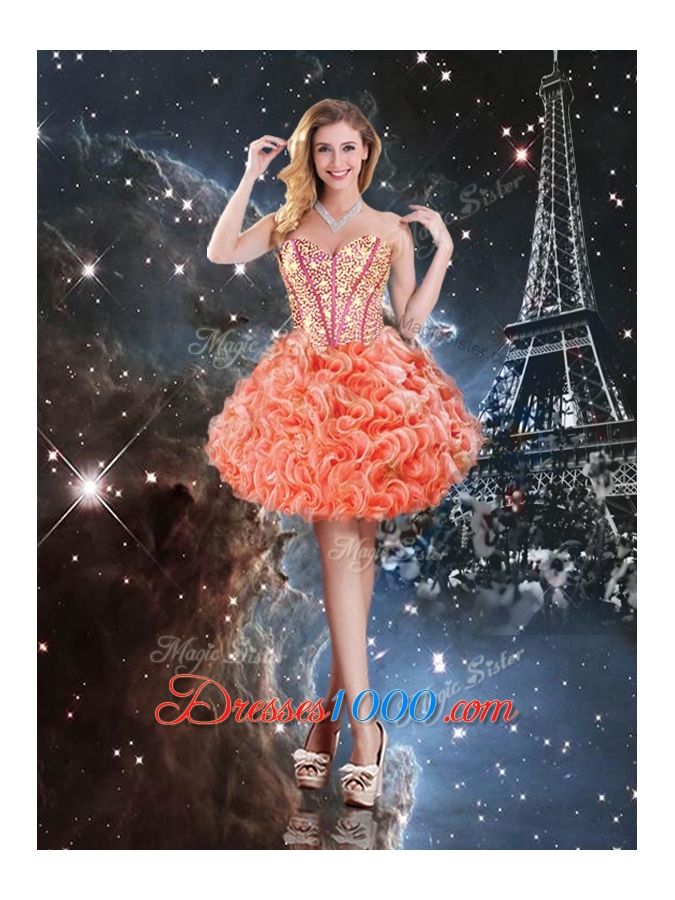 201 6Pretty Detachable Sweetheart Beading and Ruffles Quinceanera Gowns