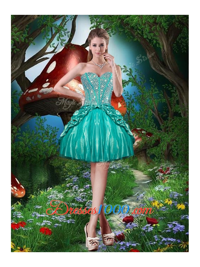 2016 Summer Pretty Sweetheart Beading Detachable Quinceanera Gowns